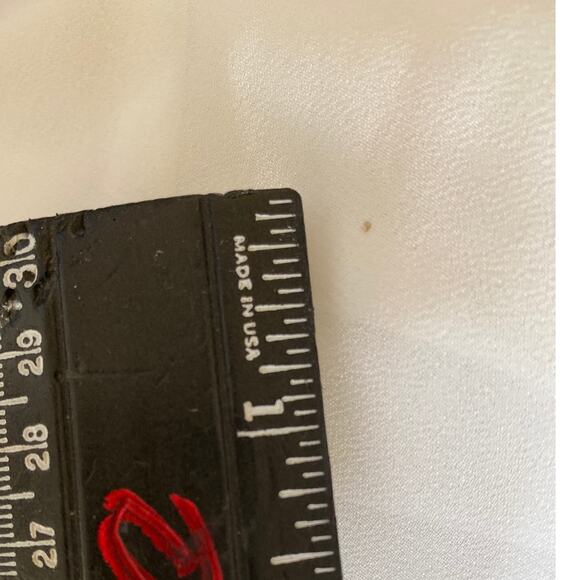 Betsey Johnson Sheer White Intimates Robe Rose Flutter Pleated Sleeve Ballerina - Picture 11 of 16